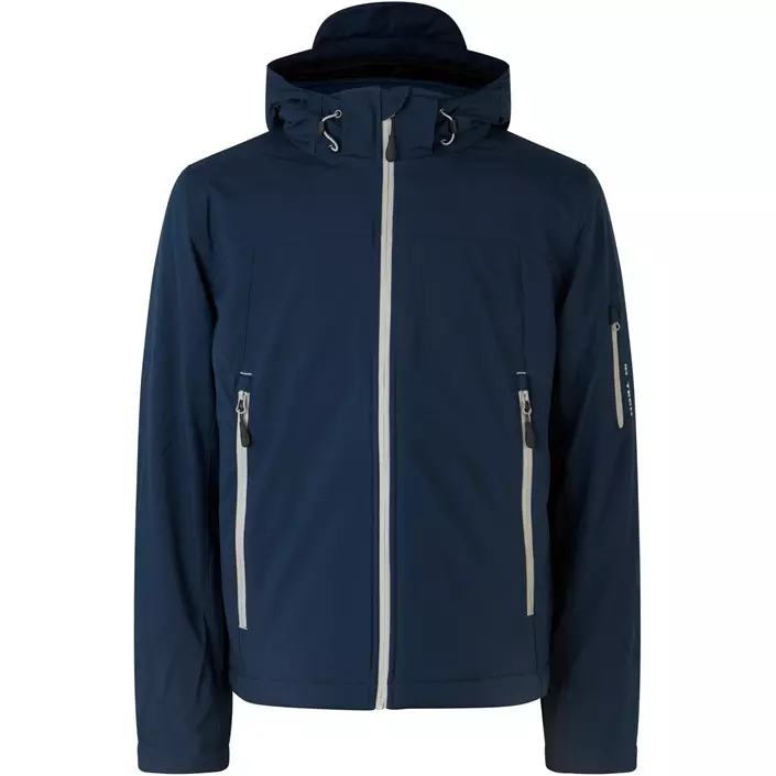 ID winter softshell jacket, Marine Blue, large image number 0