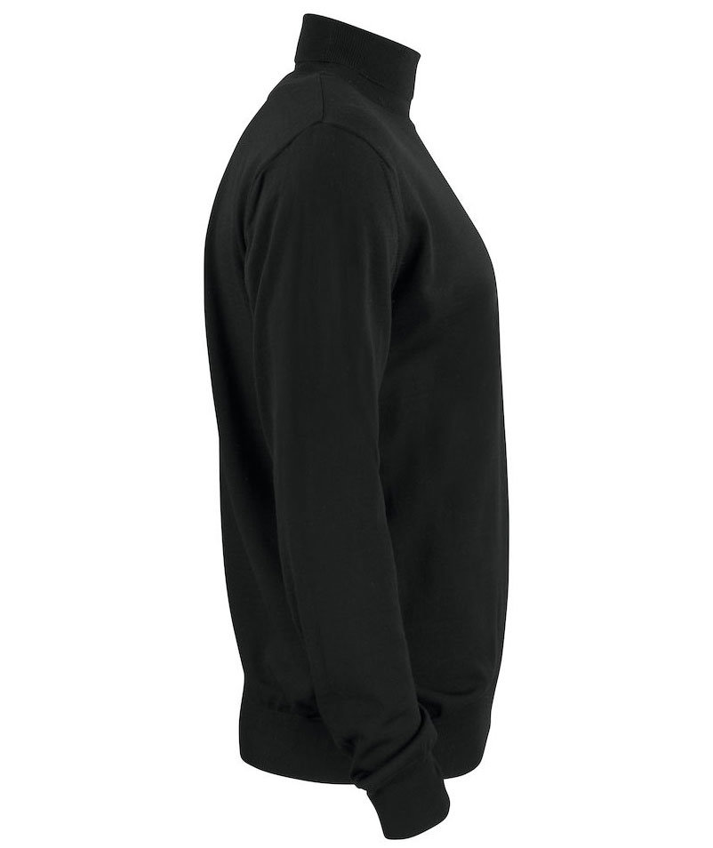 Cutter & Buck Kennewick rullekrage med merinoull, Black, large image number 2