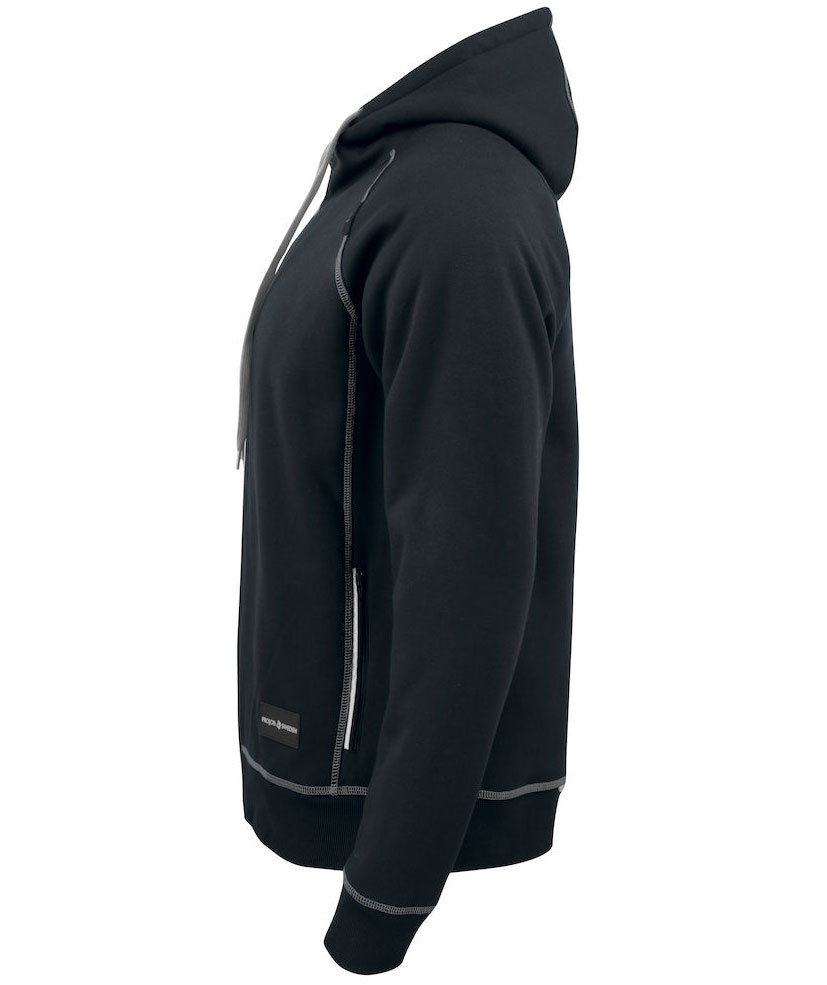 ProJob sweat jacket 2130, Black, large image number 2