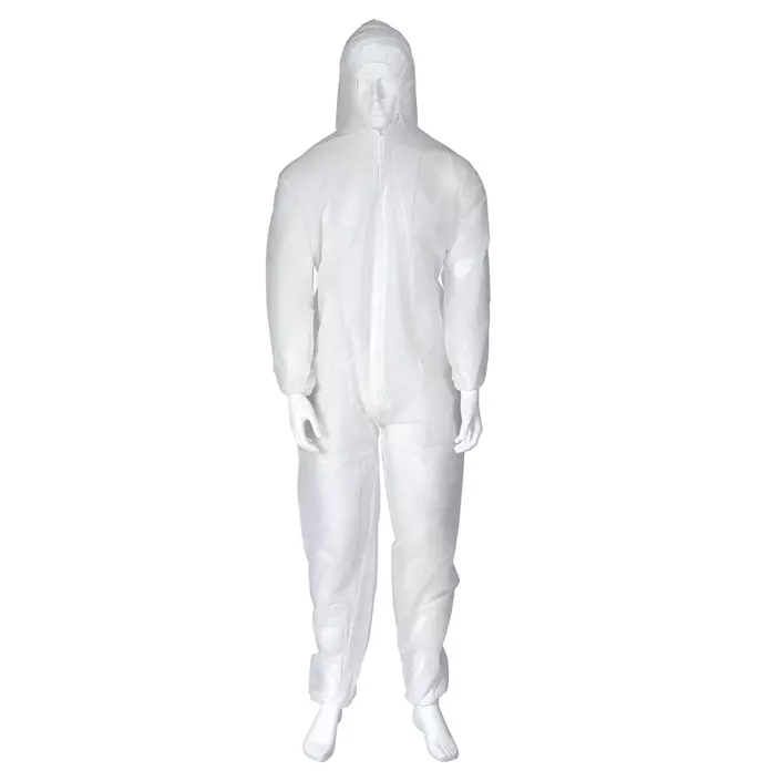 OX-On Coverall Basic anti-dust suit, White, large image number 0