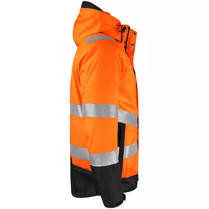 ProJob 3-in-1 work jacket, Hi-Vis Orange/Black, large image number 4