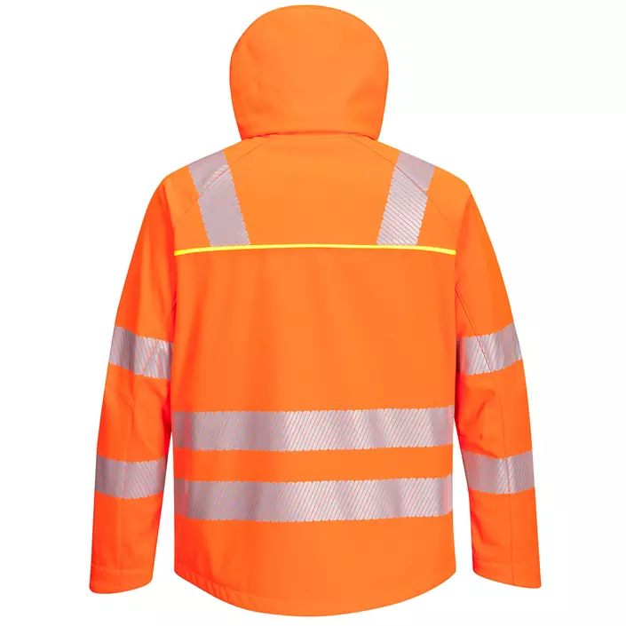 Portwest DX4 softshell jacket, Hi-Vis Orange/Black, large image number 1