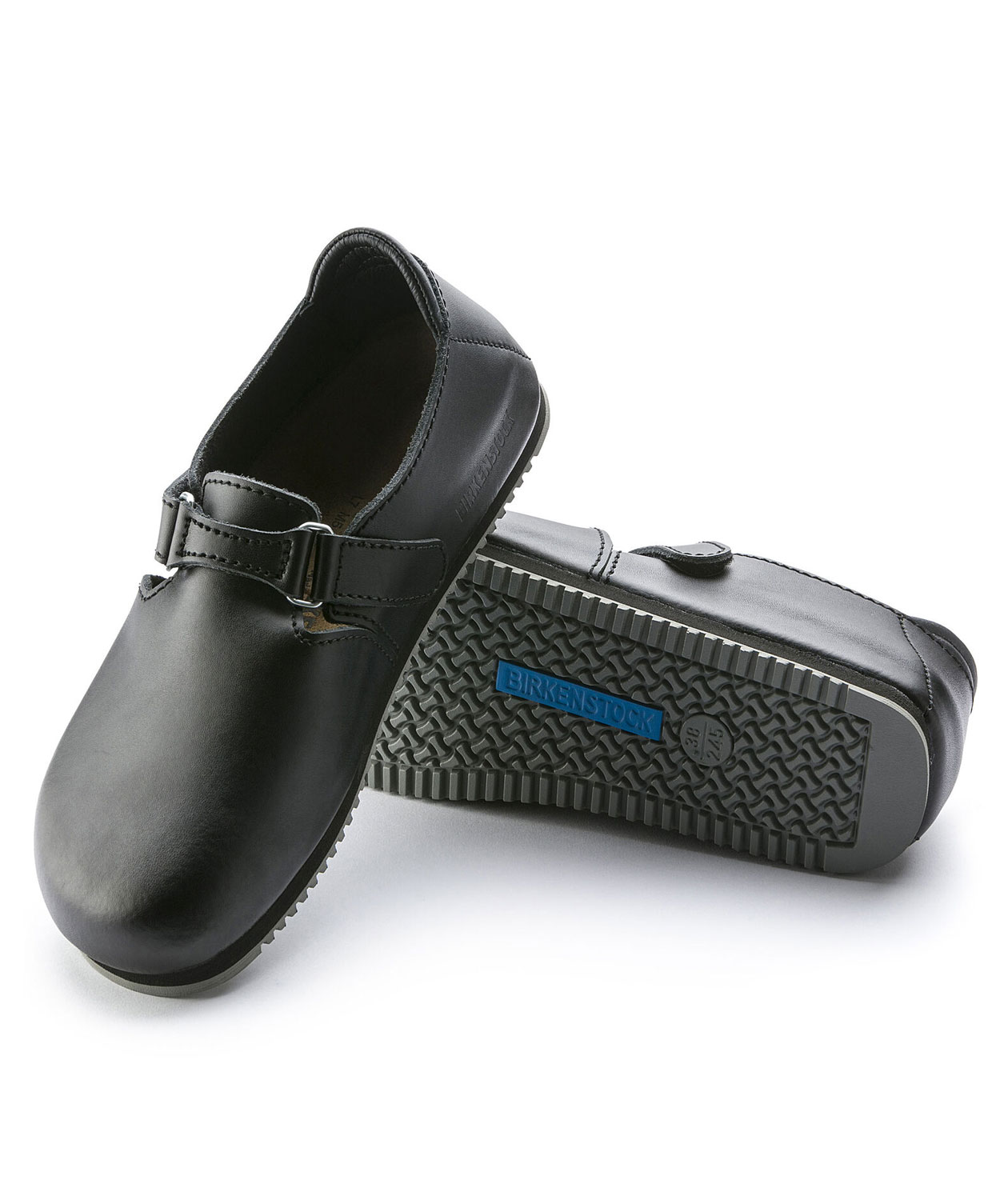 Birkenstock Linz Super Grip Regular Fit arbeidssko, Svart, large image number 2