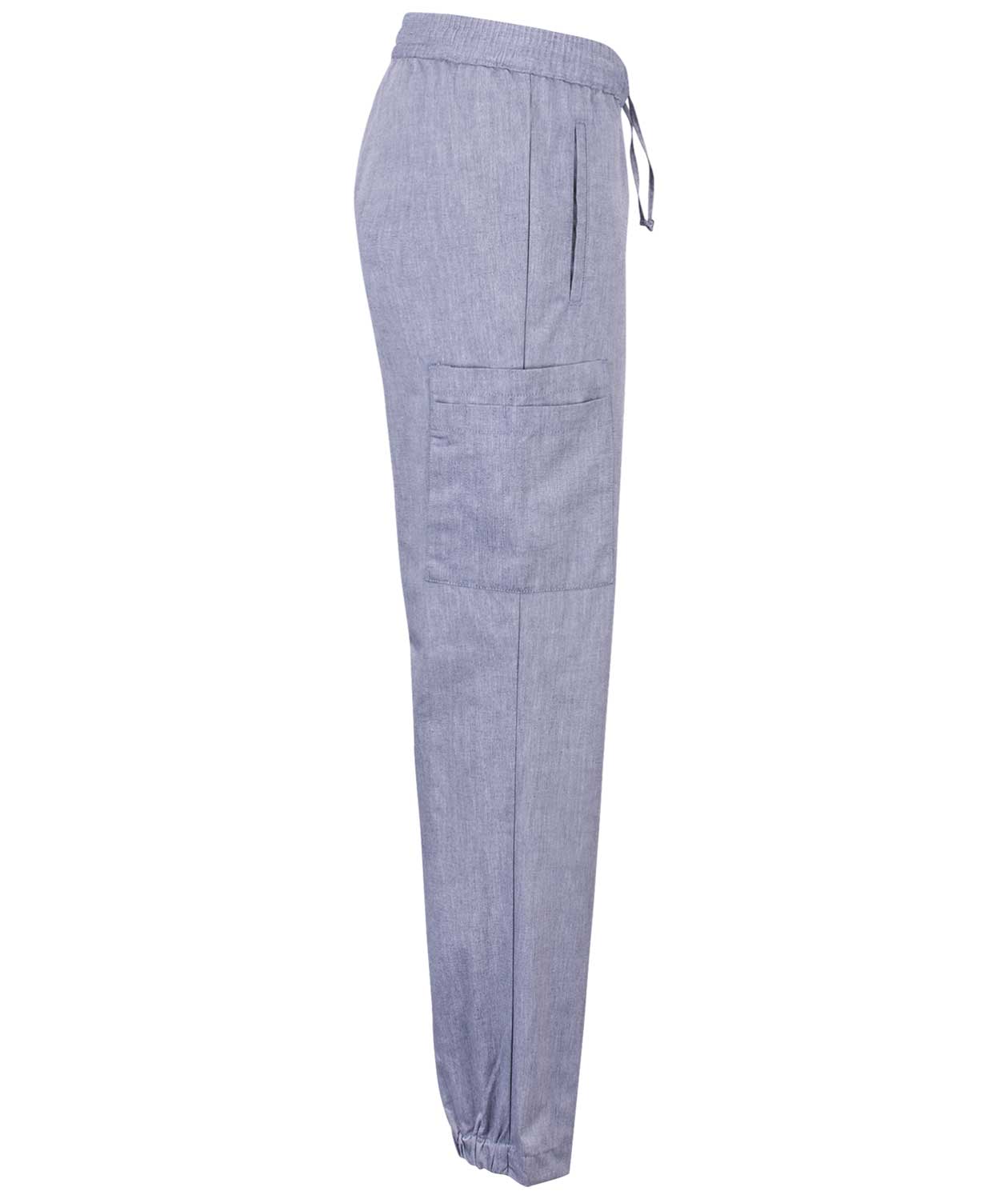 Smila Workwear Loris  trousers, Grey Melange, large image number 2