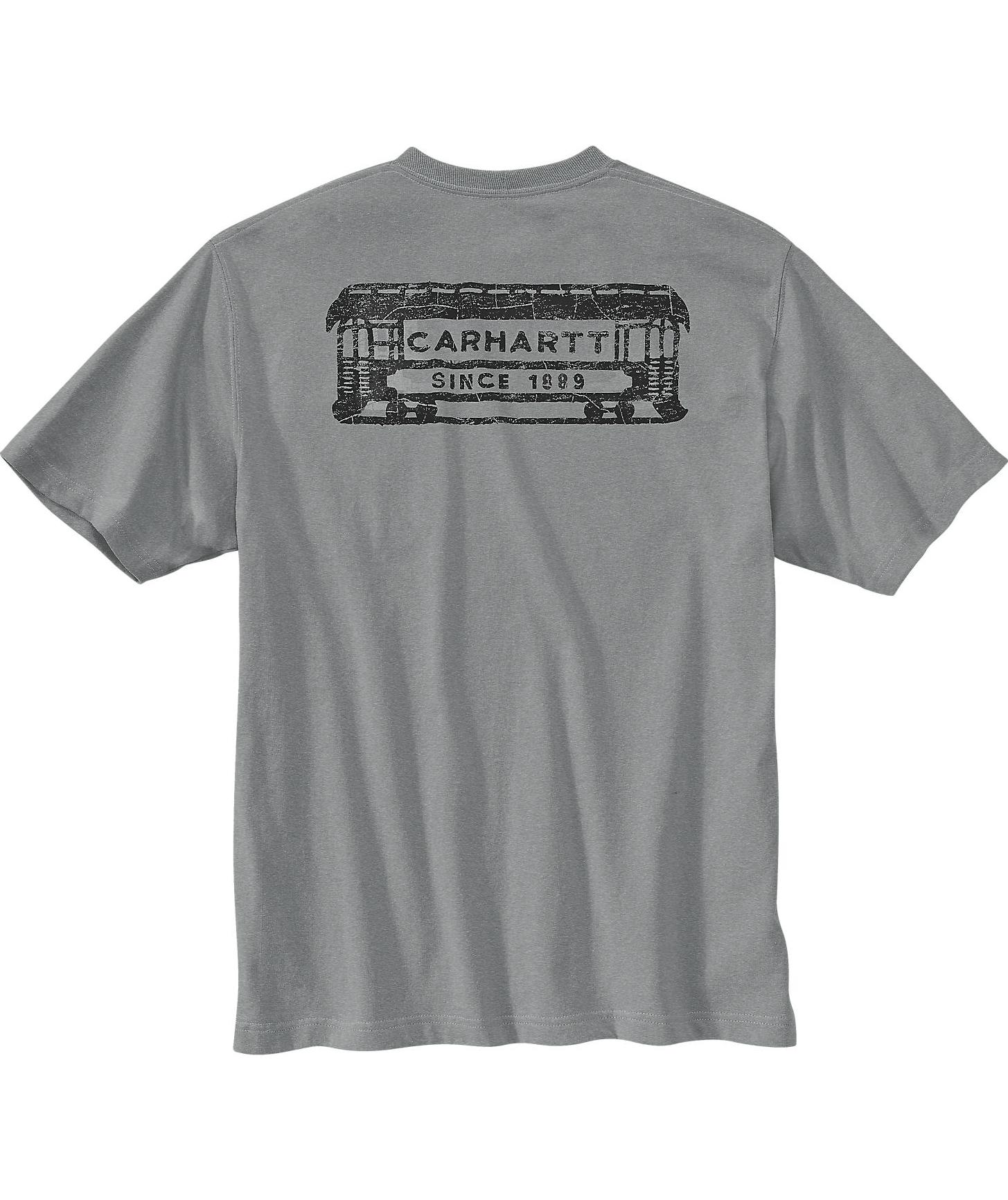 Carhartt Streetcar Graphic T-shirt, Weather Ash Heather, large image number 2