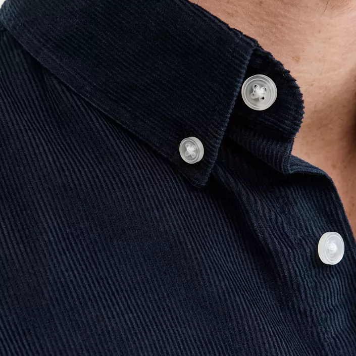 Jack & Jones JJECLASSIC Corduroy skjorta, Sky Captain, large image number 4