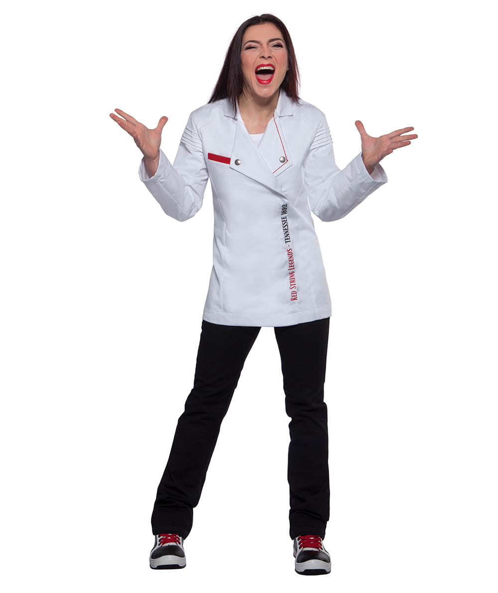 Karlowsky ROCK CHEF&reg; RCJF 10 women's chefs jacket, White