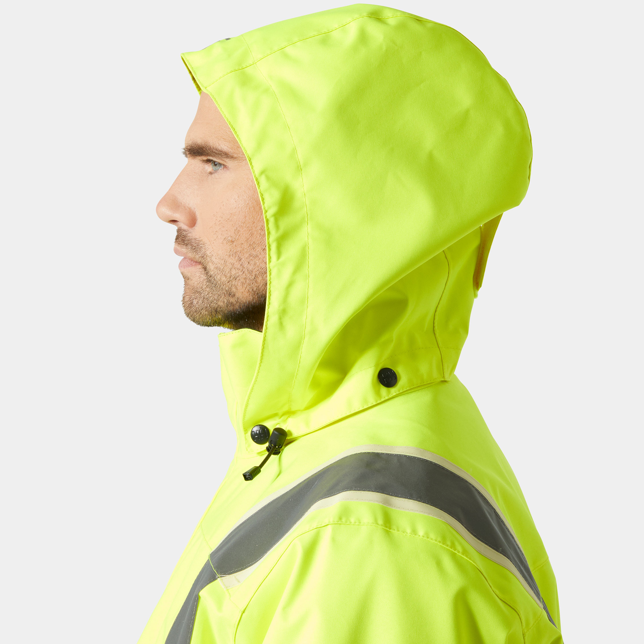 Helly Hansen UC-ME skaljakke, Hi-vis Gul/Ebony, large image number 6