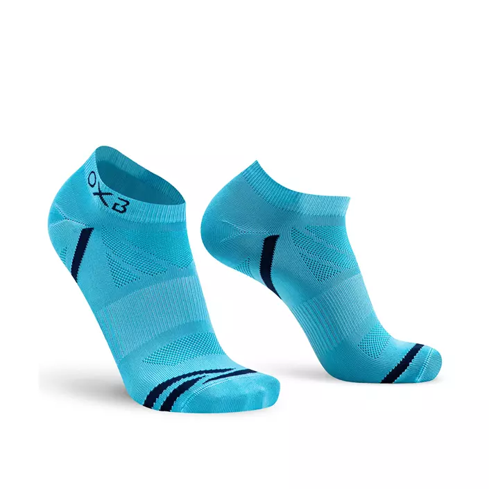 Oxyburn Everyday 2er-Pack Knöchelsocken, Hellblau/Schwarz, large image number 0