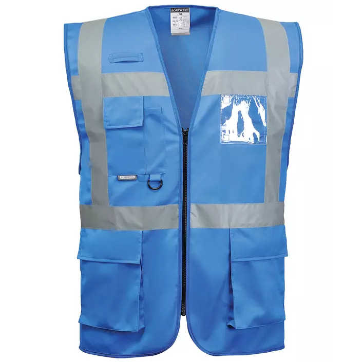 Portwest Iona reflective safety vest, Royal Blue, large image number 0