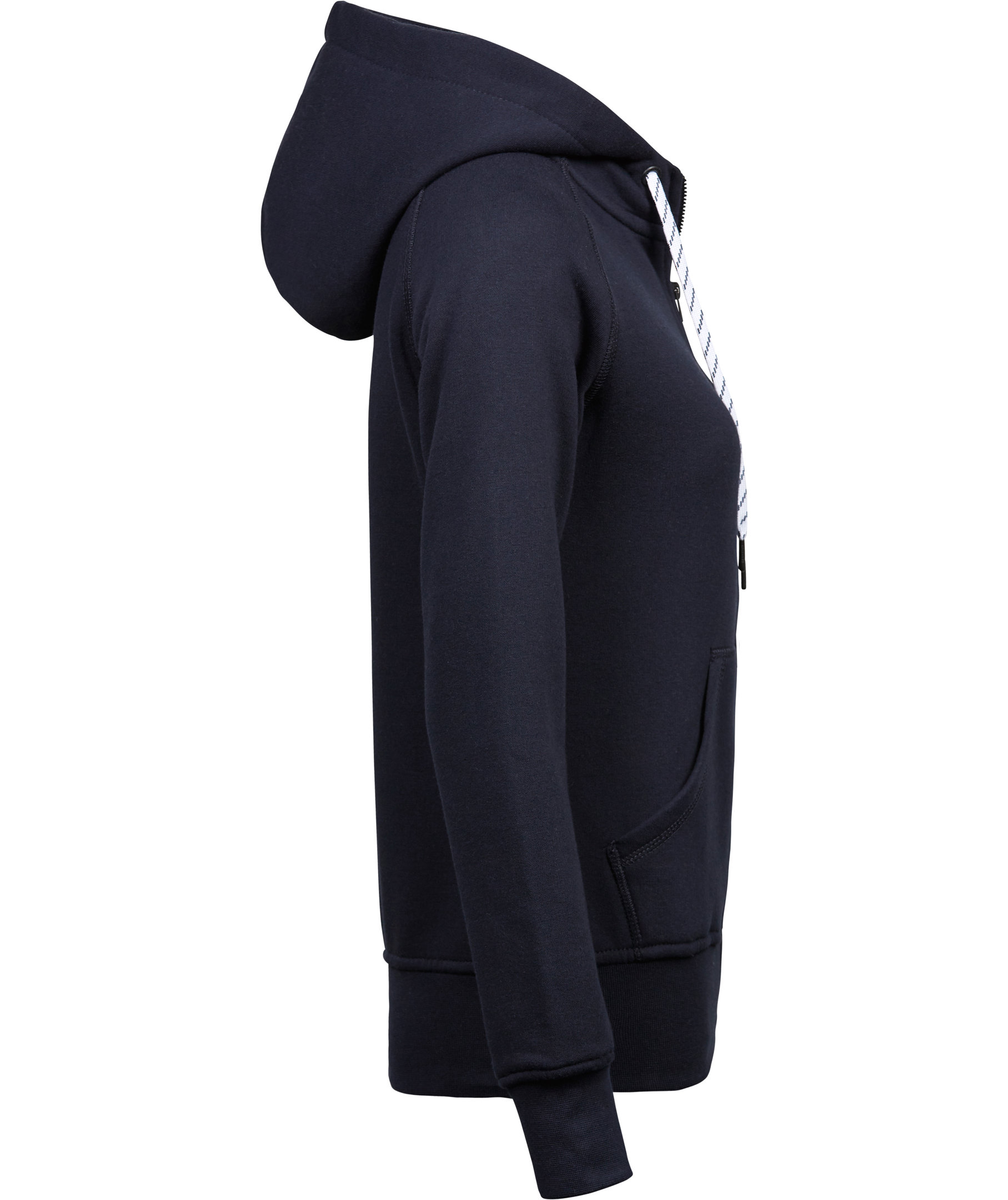 Tee Jays Fashion full zip dame h&aelig;ttetr&oslash;je, Navy, large image number 2