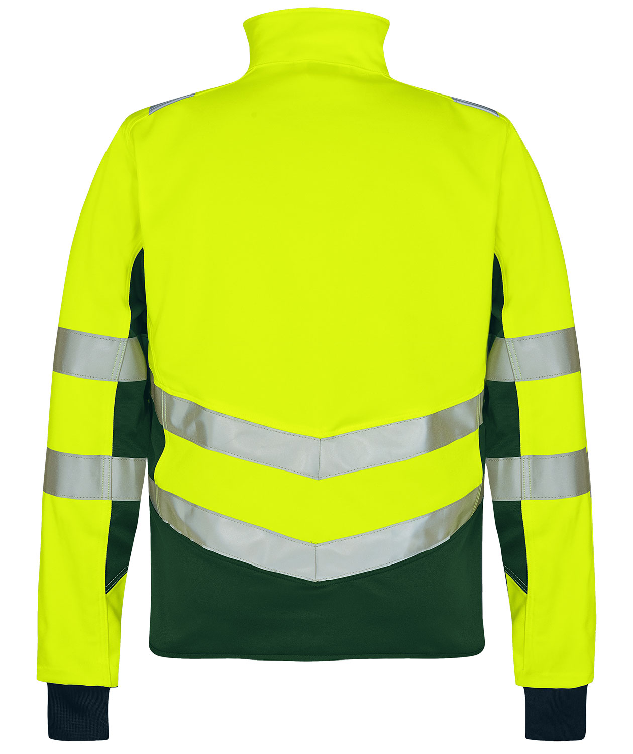 Engel Safety Arbeitsjacke, Hi-vis Gelb/Gr&uuml;n, large image number 1