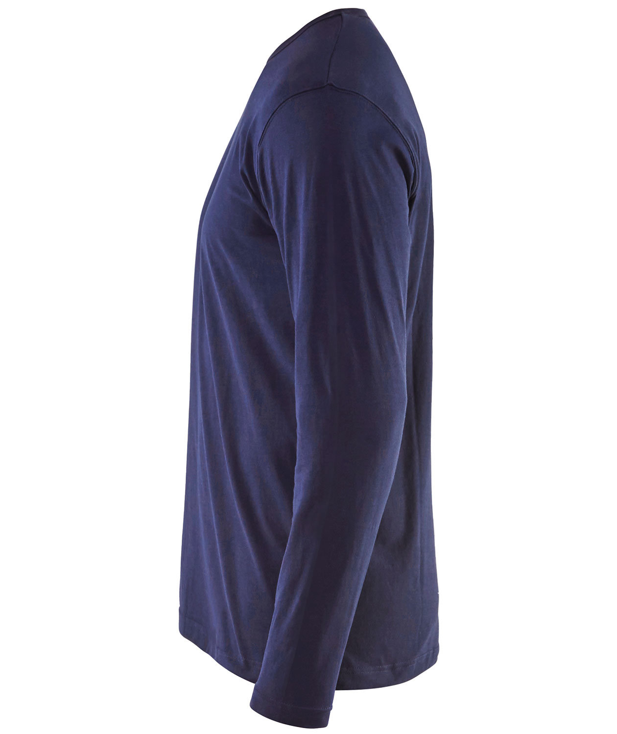 Bl&aring;kl&auml;der lang&aelig;rmet T-shirt, Marinbl&aring;, large image number 3