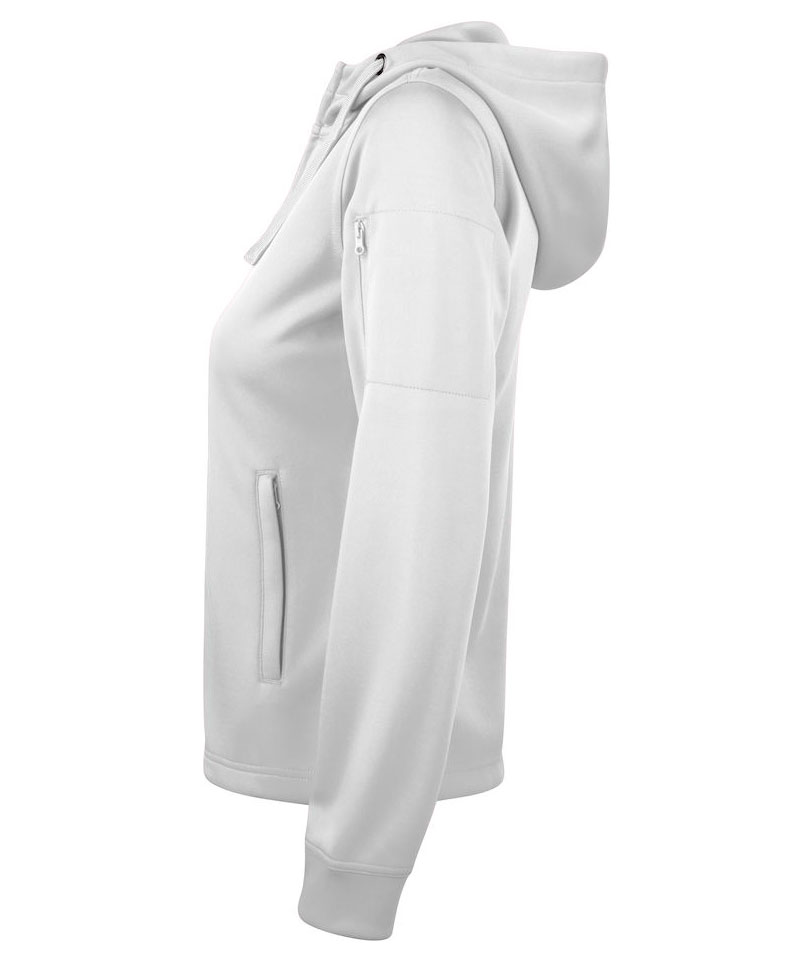 Clique Basic Active dame h&aelig;ttetr&oslash;je, Hvid, large image number 3