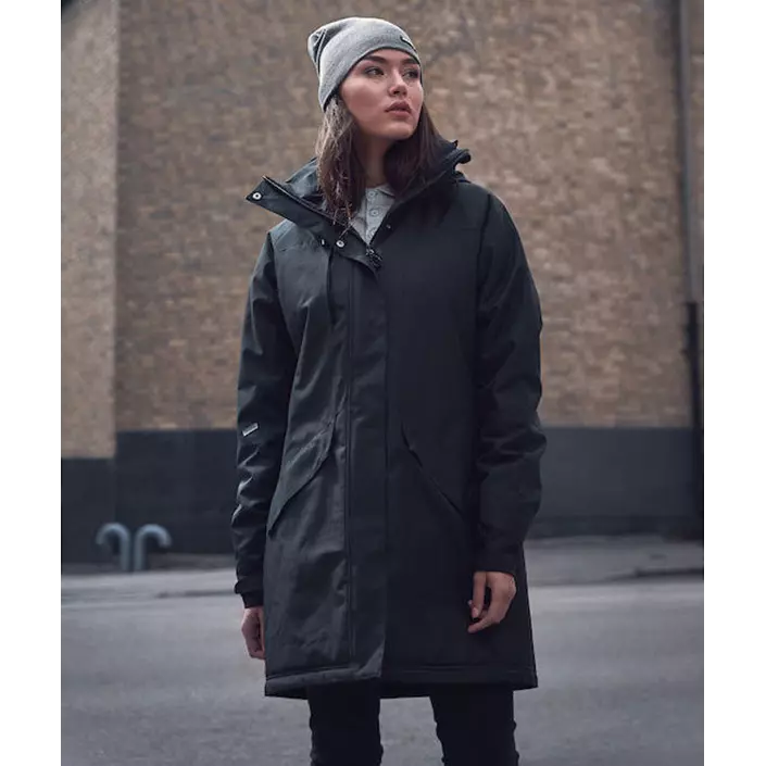 Craft Mountain women's winter parka jacket, Black, large image number 1
