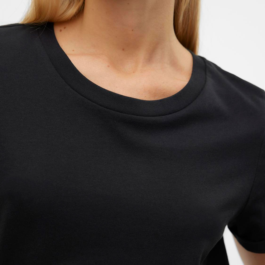 Vero Moda VMPAULA T-shirt, Black, large image number 4