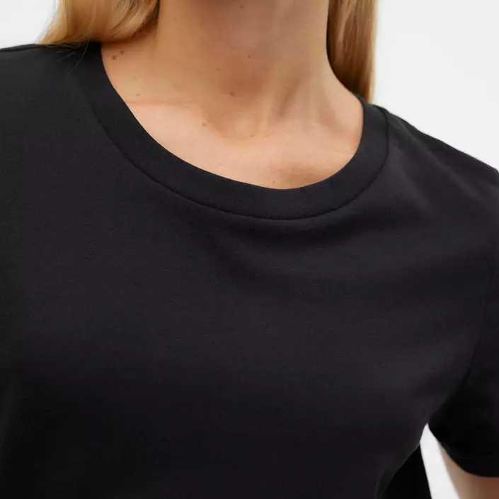 Vero Moda VMPAULA T-shirt, Black, large image number 4