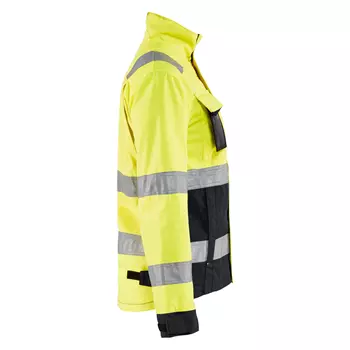 Blåkläder women's working jacket, Hi-vis Yellow/Black