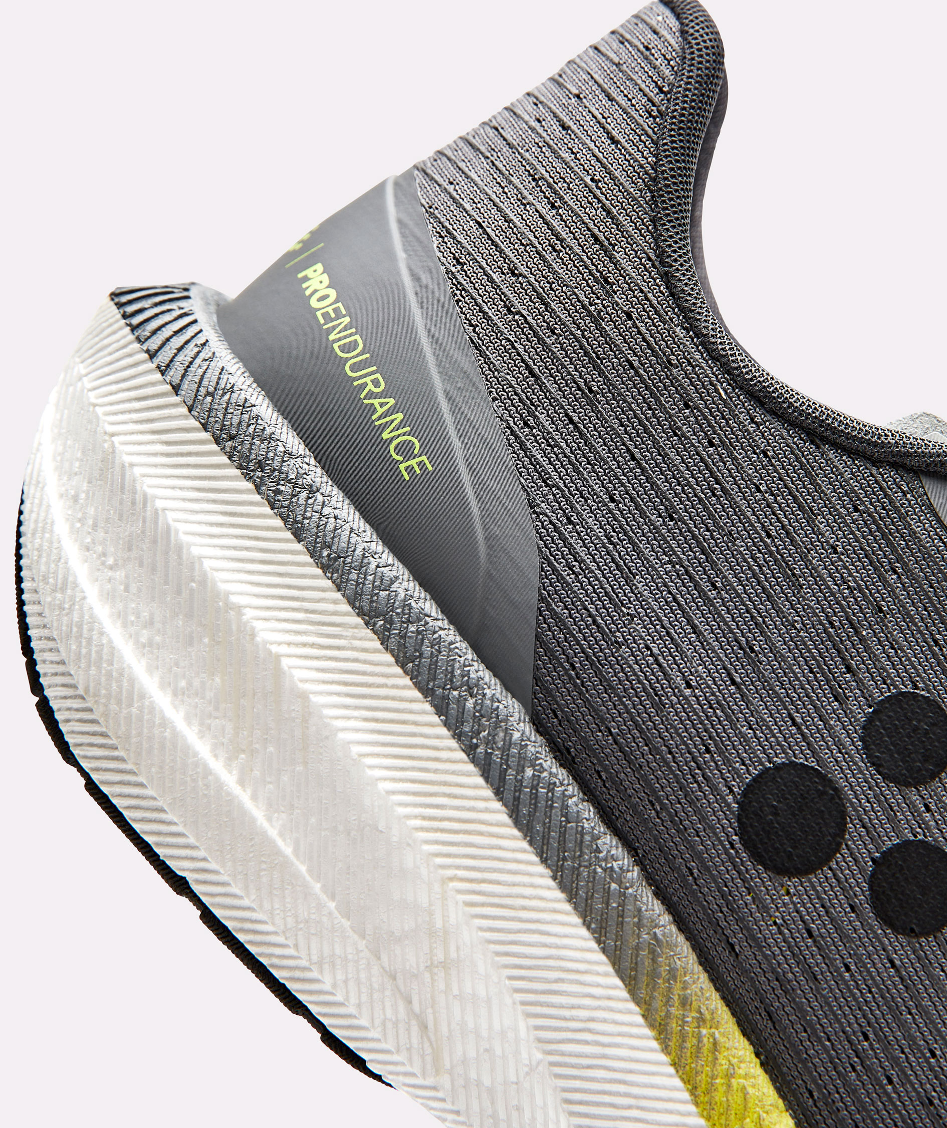 Craft PRO Endur Distance running shoes, Asphalt/Ash, Asphalt/Ash, large image number 6