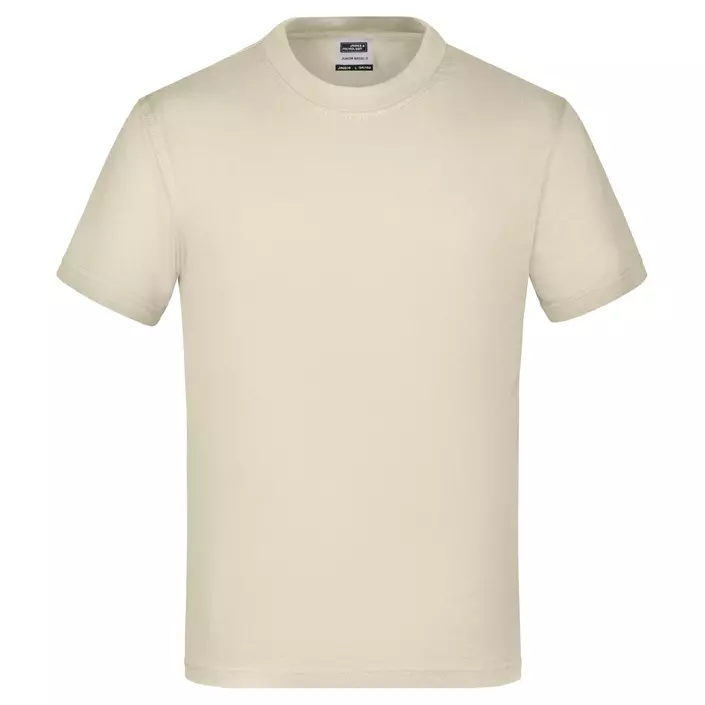James & Nicholson Junior Basic-T T-shirt for barn, Stone, large image number 1