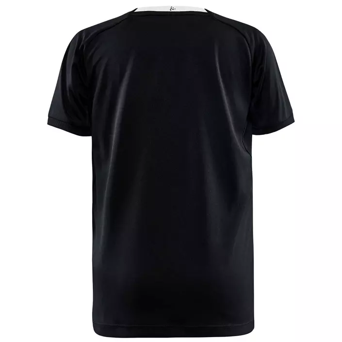 Craft Progress 2.0 Stripe Jersey T-Shirt für Kinder, Schwarz/Club Cobolt, large image number 2