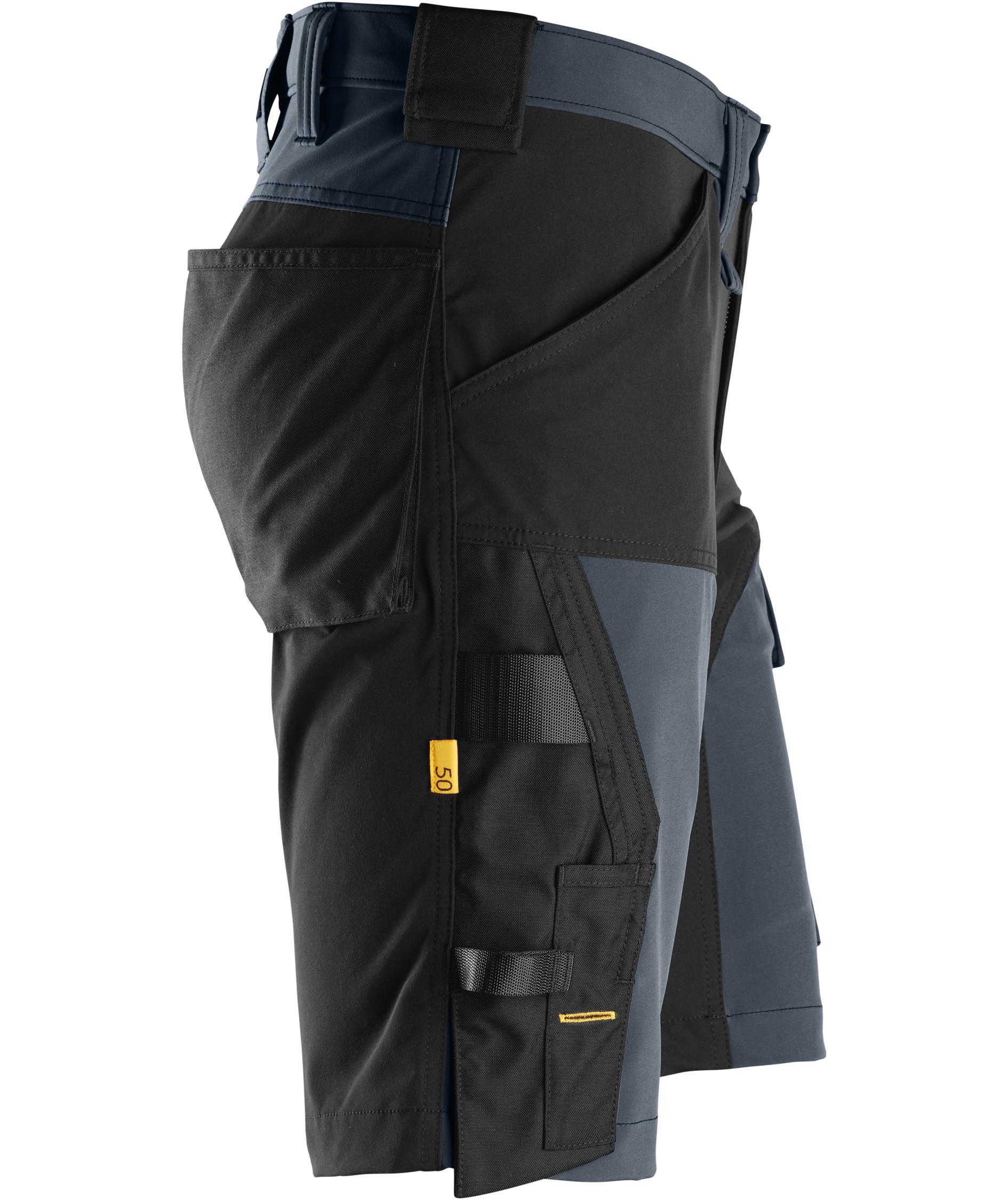 Snickers AllroundWork arbejdsshorts 6173, Navy/black, large image number 3
