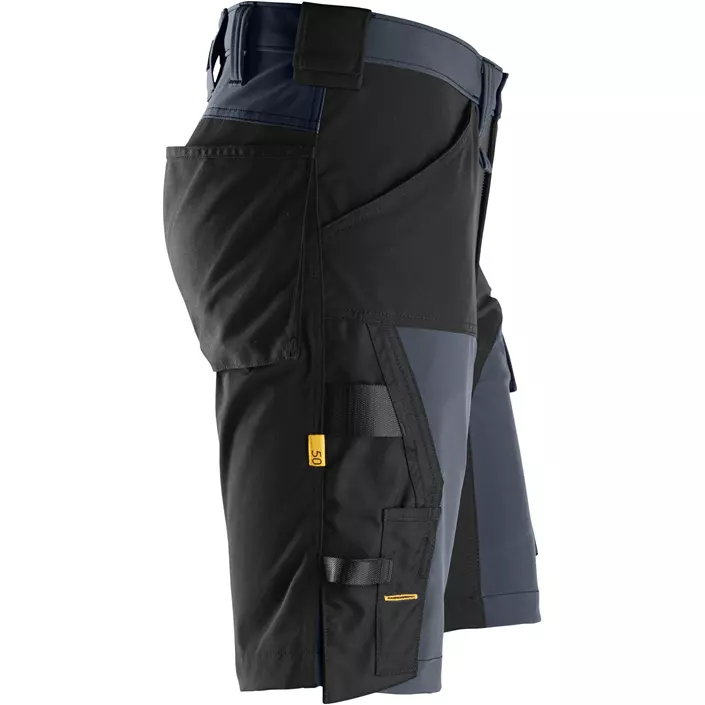 Snickers AllroundWork arbejdsshorts 6173, Navy/black, large image number 3