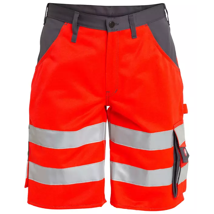 Engel work shorts, Hi-vis red/grey, large image number 0