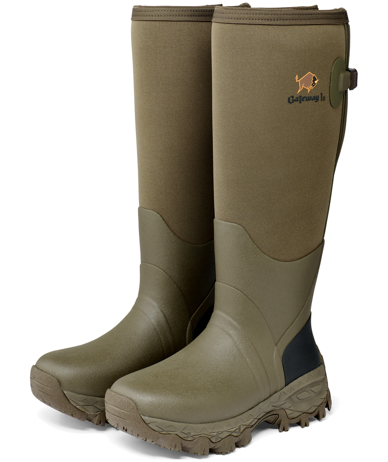 Gateway1 Woodwalker Lady 17" 4mm gummist&oslash;vler, Walnut, large image number 2