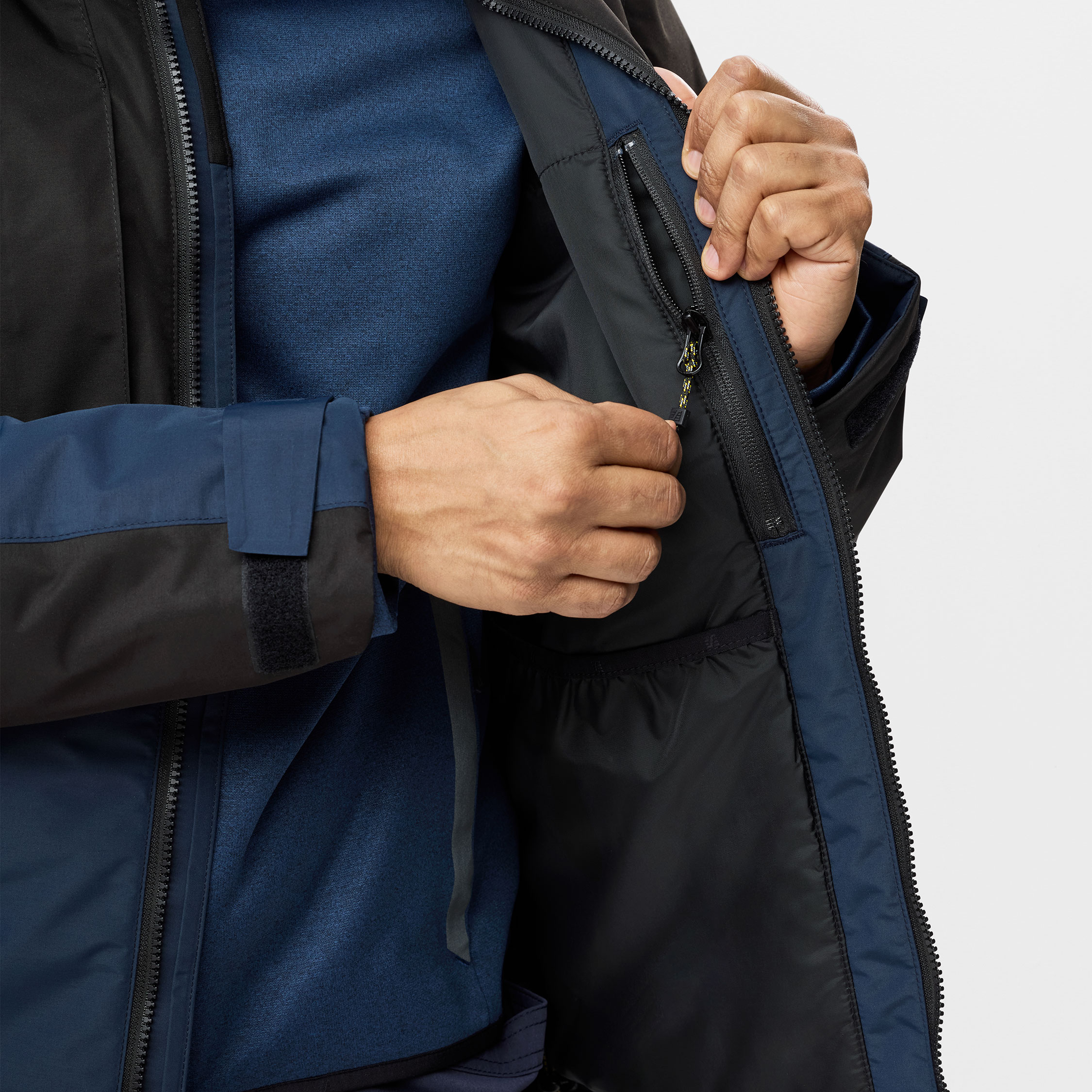 Snickers AllroundWork vinterjakke 1104, Navy/black, large image number 4