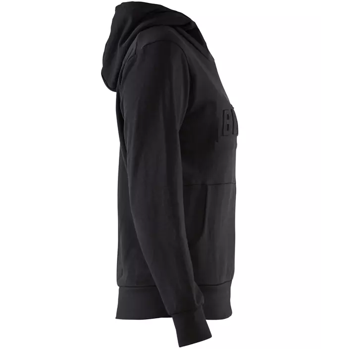 Blåkläder women's hoodie 3D, Black, large image number 3
