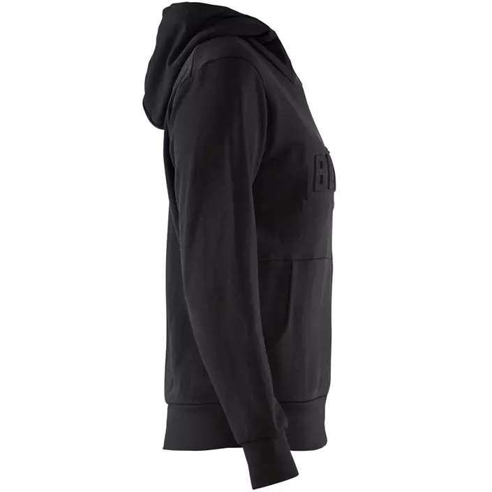Blåkläder women's hoodie 3D, Black, large image number 3