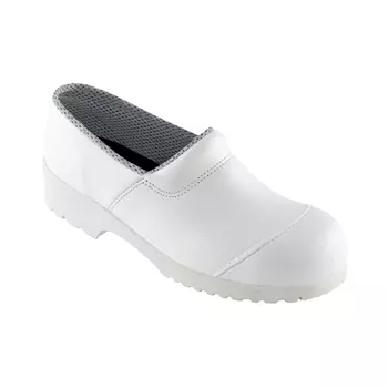 Euro-Dan Airlet Flex safety clogs with heel cover S2, White
