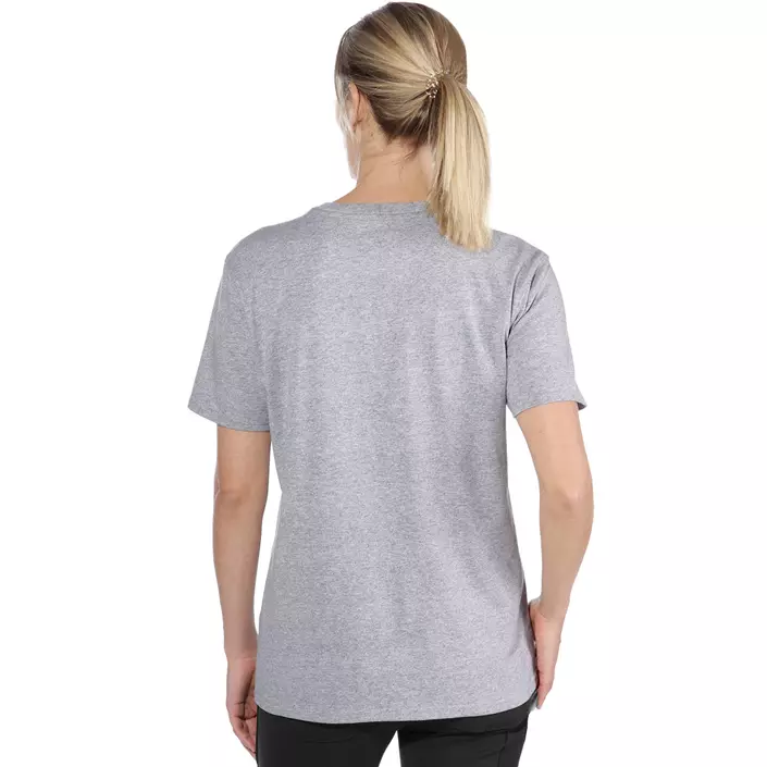 Carhartt Workwear dame T-shirt, Heather Grey, large image number 3