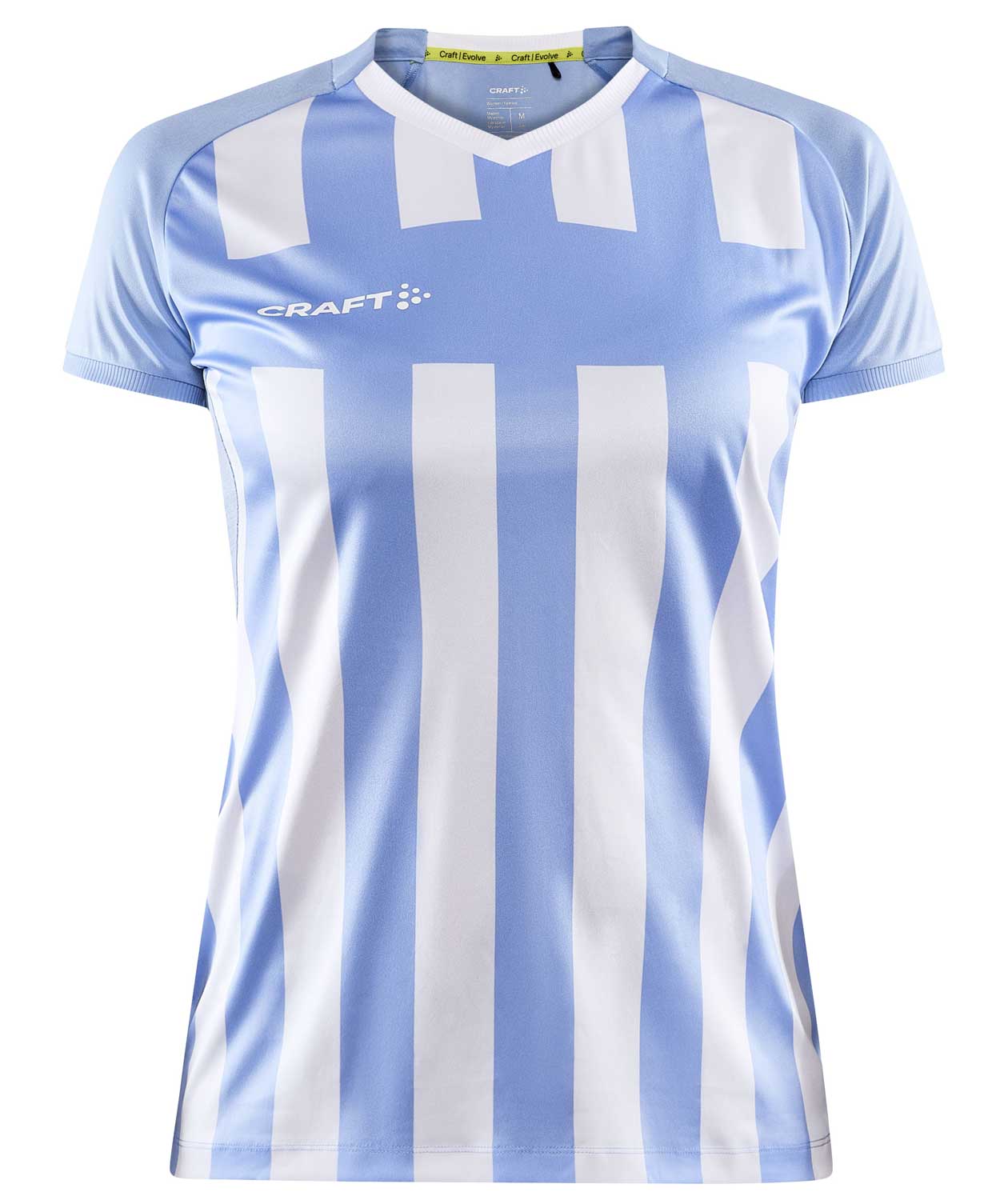 Craft Progress 2.0 Stripe Jersey women's T-shirt, White/Light Blue, large image number 0