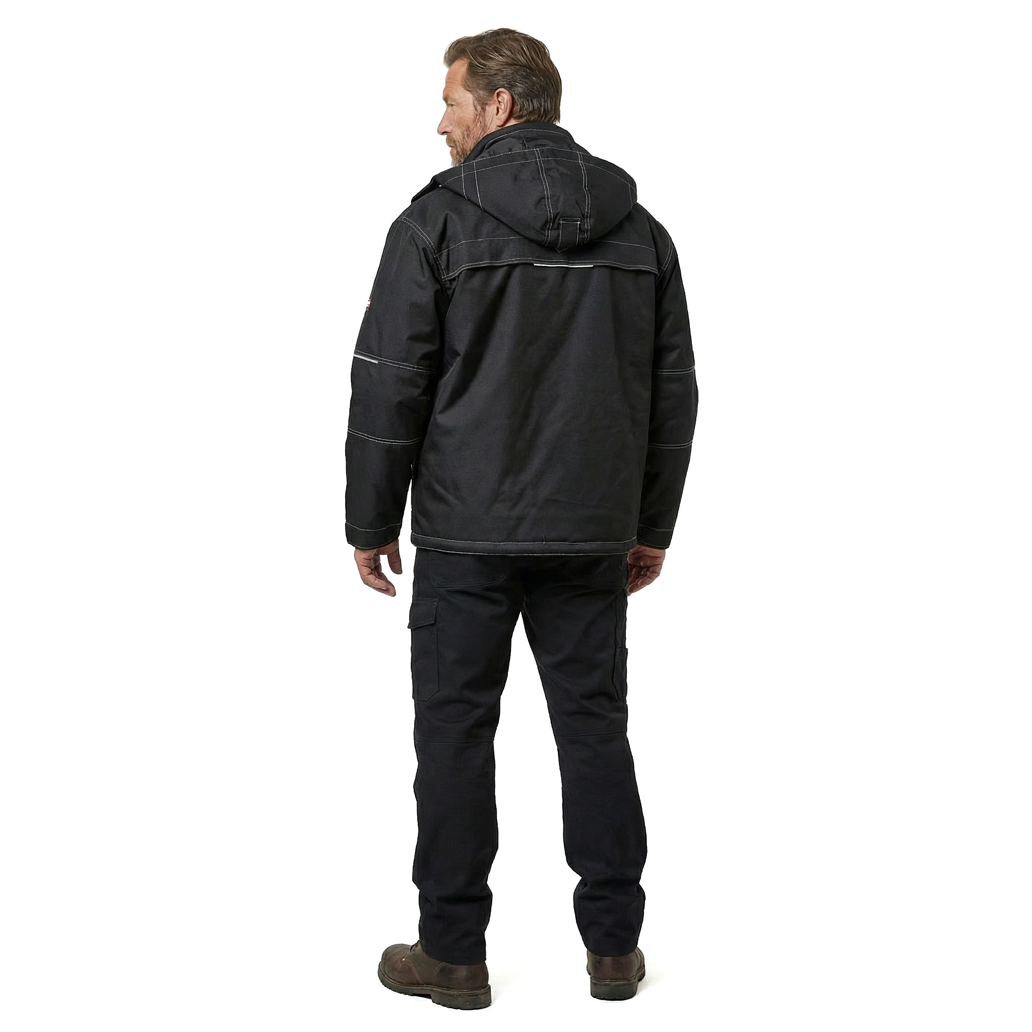 Engel Combat Arbeitspilotenjacke, Schwarz, large image number 3