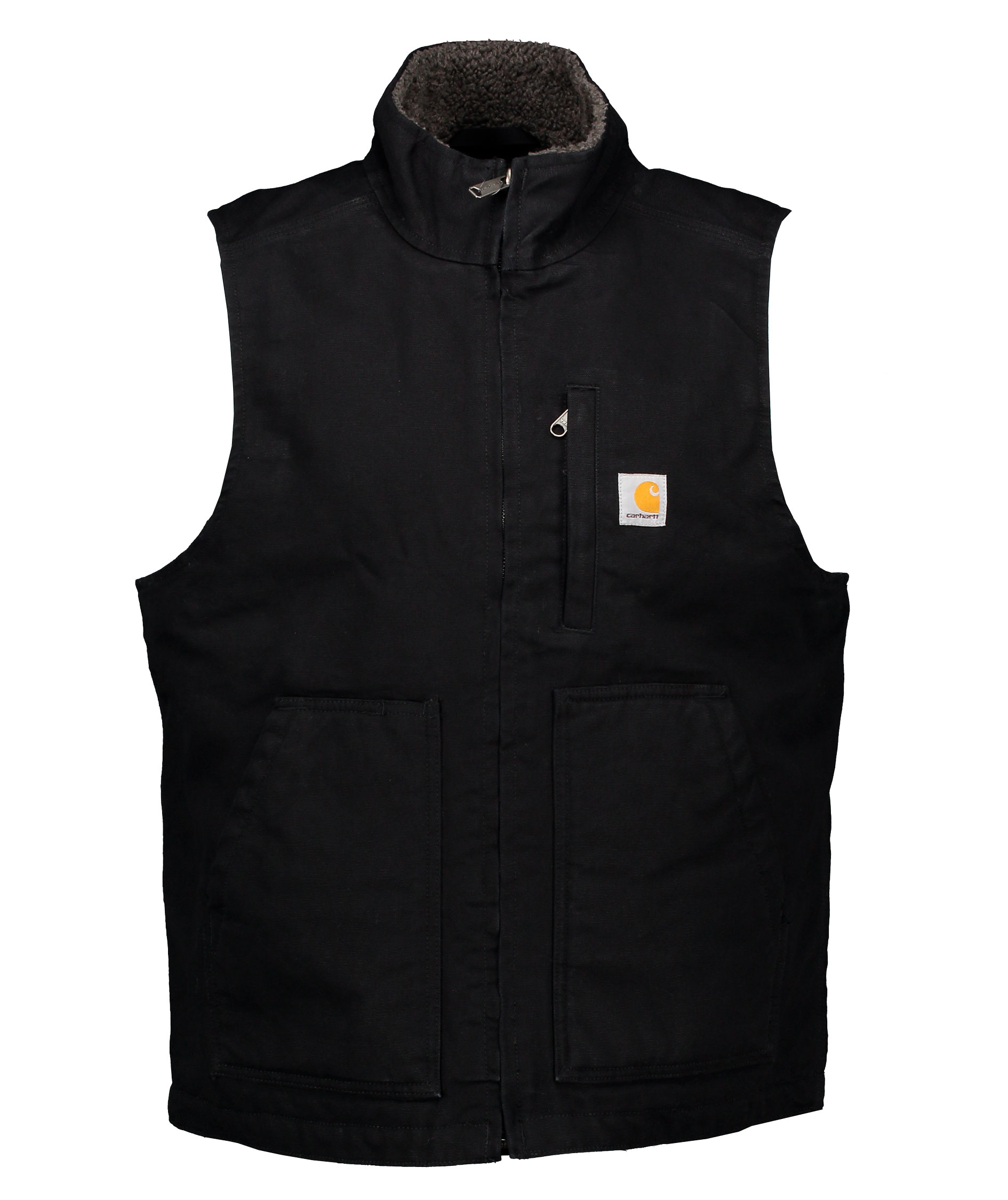Carhartt Mock Neck v&auml;st, Svart