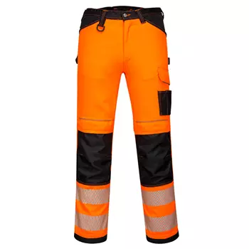 Portwest PW3 Woman work trousers, Hi-Vis Orange/Black