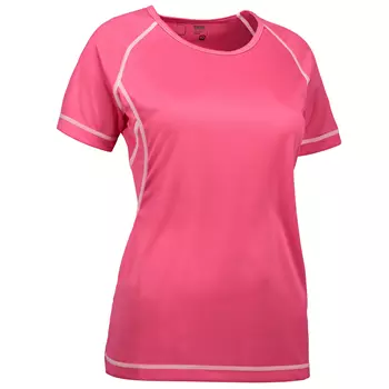 ID Active Game Flatlock Damen T-Shirt, Pink