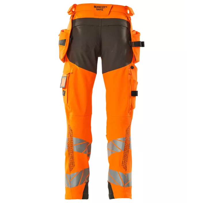 Mascot Accelerate Safe craftsman trousers Full stretch, Hi-vis Orange/Dark anthracite, large image number 1