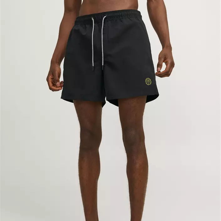 Jack & Jones JPSTFIJI JJSWIM badebukser, Black, large image number 5