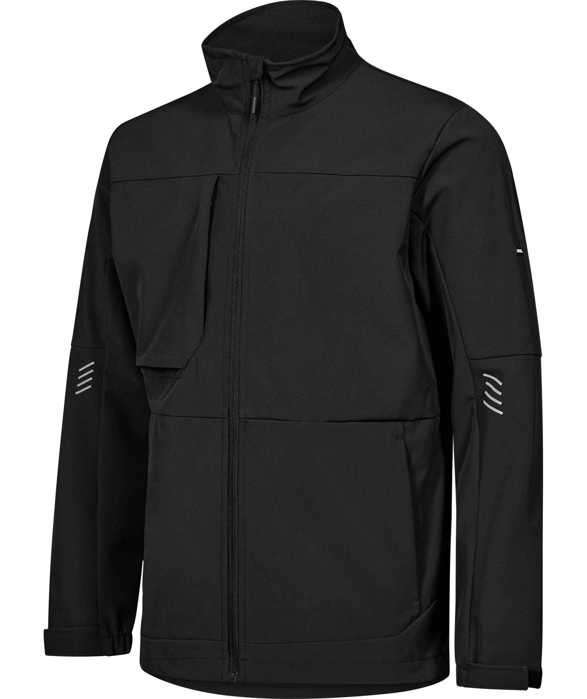 Engel Entire softshell jacket, Black, large image number 5