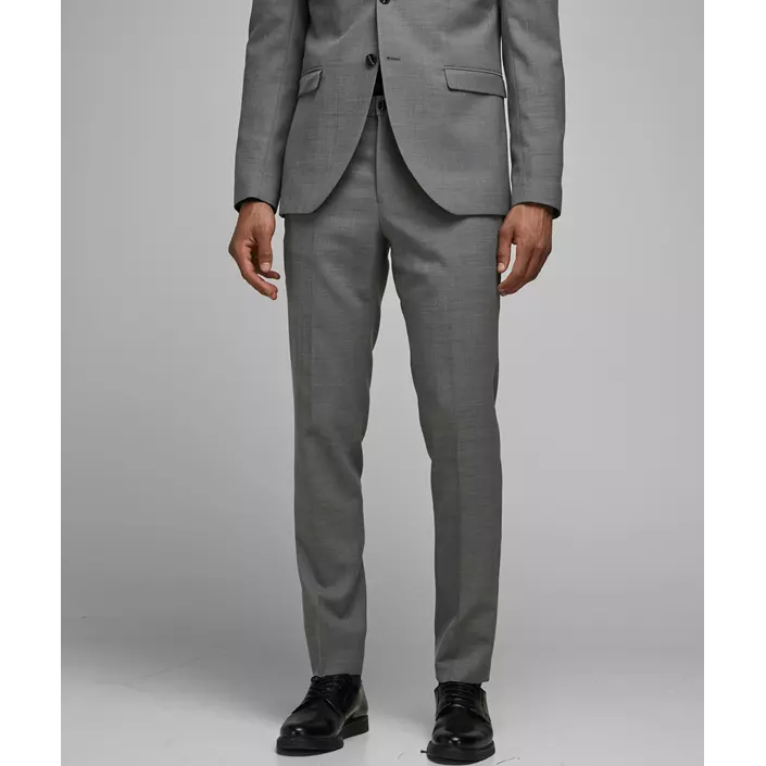 Jack & Jones Premium JPRSOLARIS trousers, Light Grey Melange, large image number 1