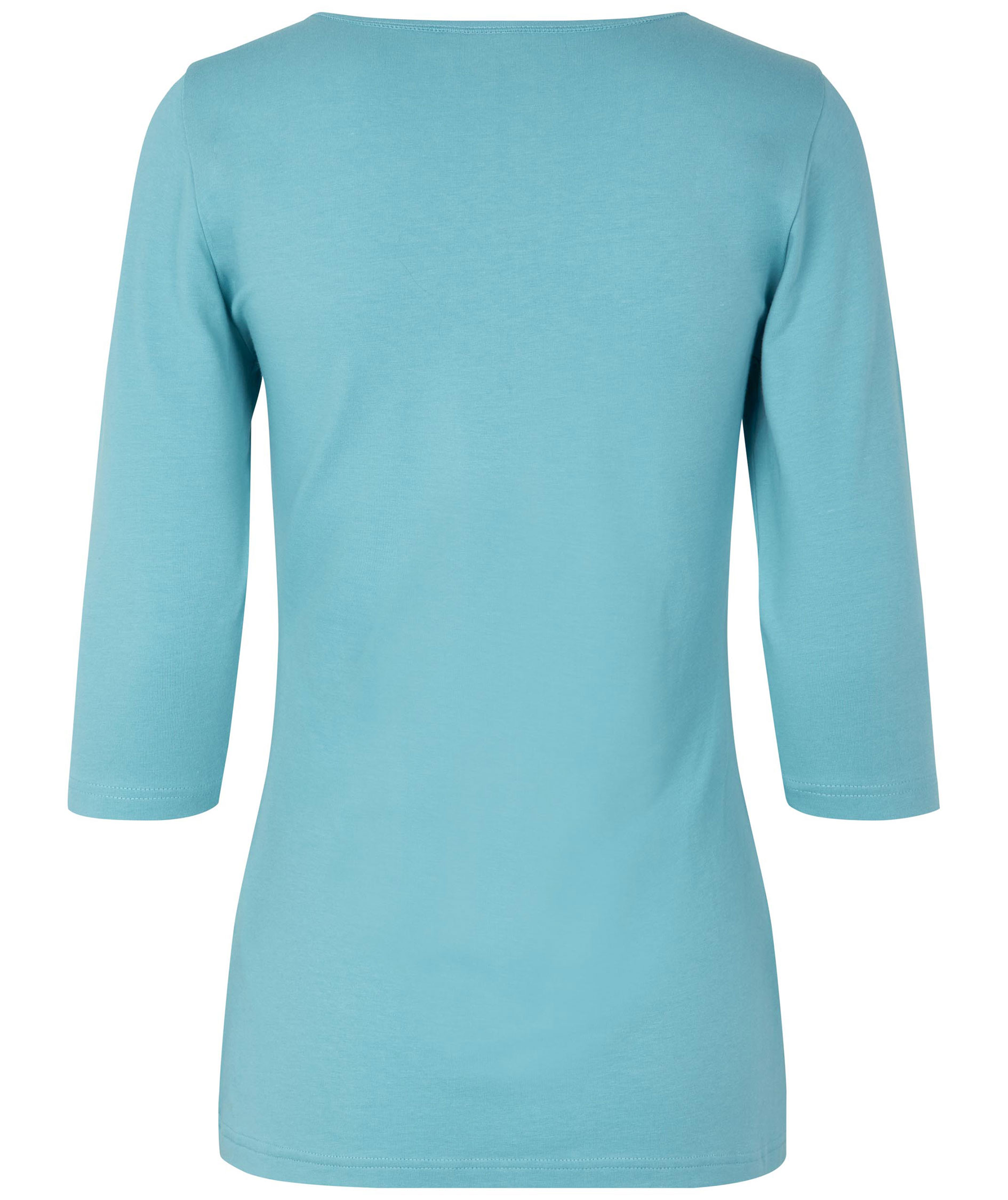 ID 3/4 sleeved women's stretch T-shirt, Dusty Aqua, large image number 2