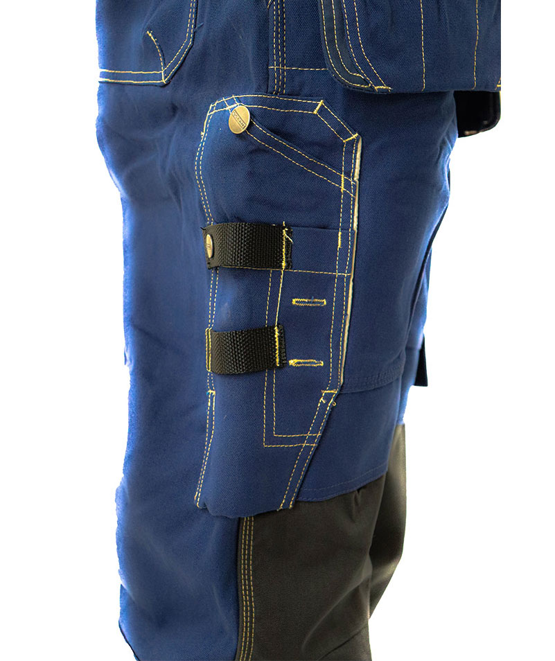 Ocean Balder bib and brace, Navy, large image number 1