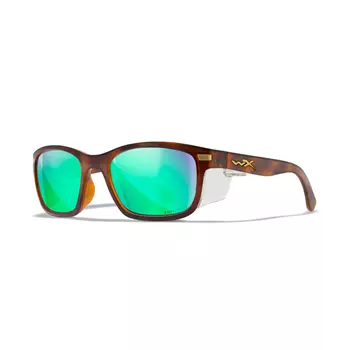 Wiley X Helix solbriller, Brun/Grøn