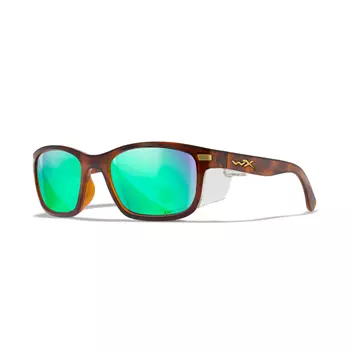 Wiley X Helix solbriller, Brun/Grøn