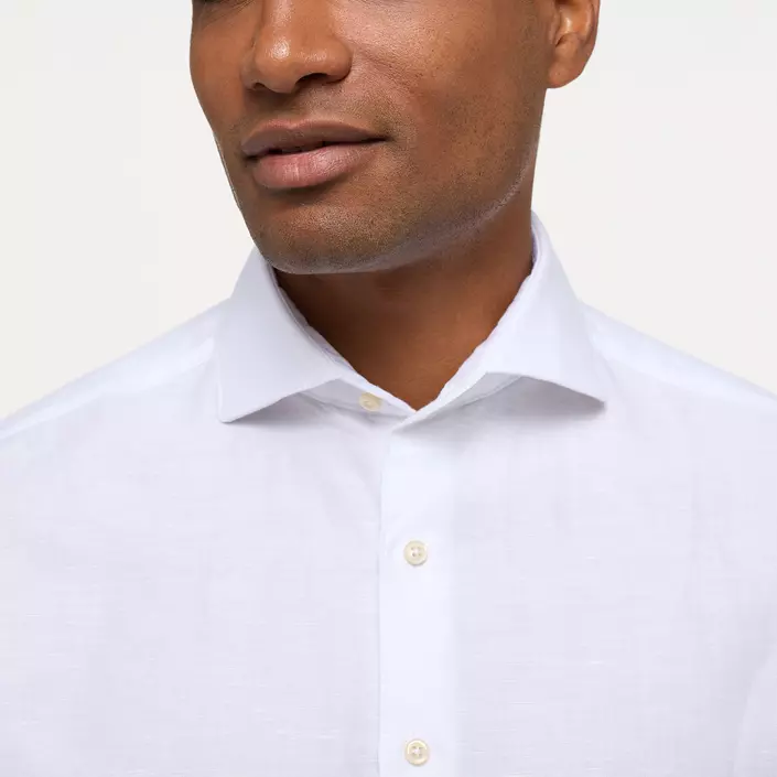 Eterna Soft Tailoring Twill Modern fit skjorta, White, large image number 3