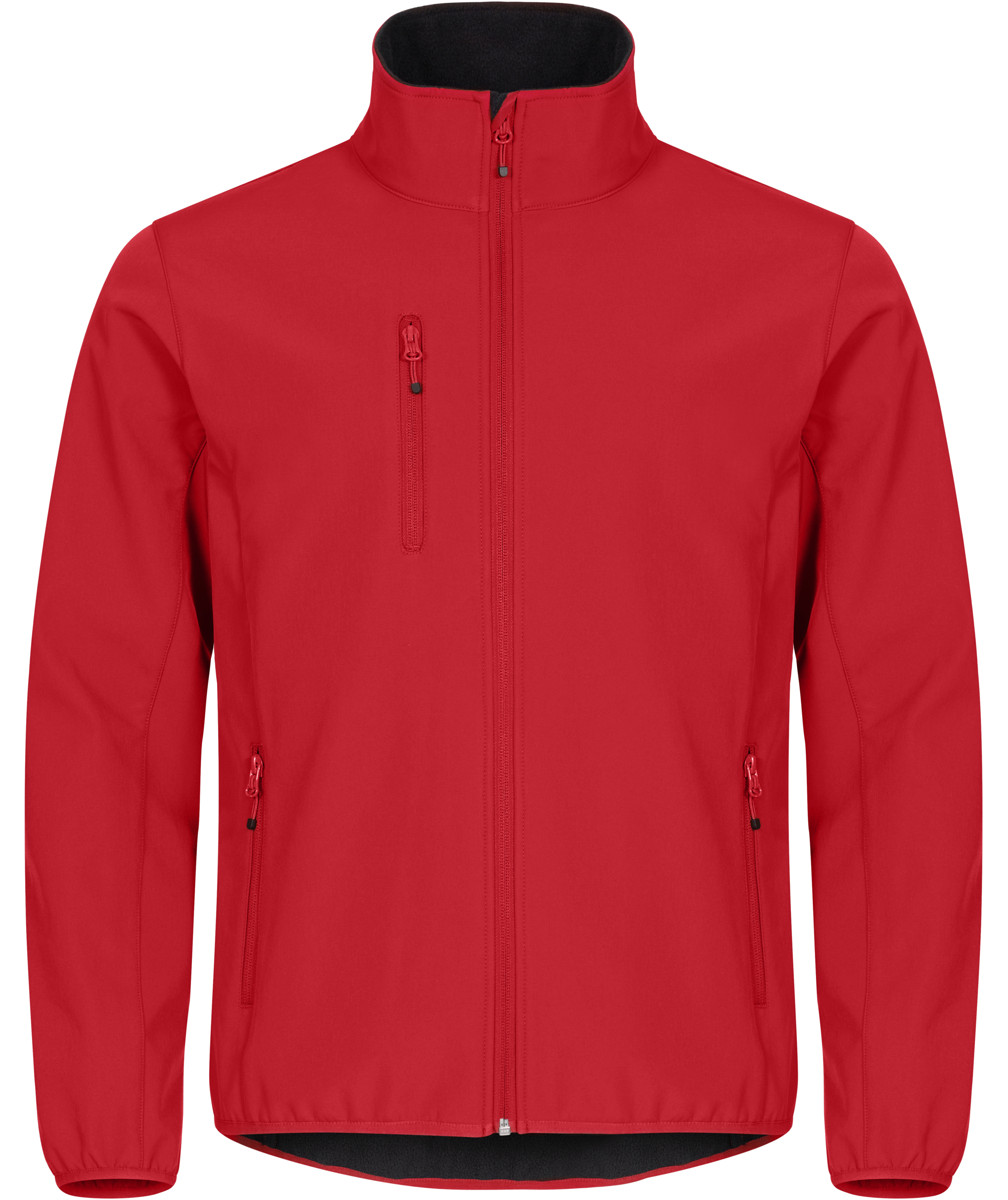 Clique Classic softshell jacket, Red, Red, swatch