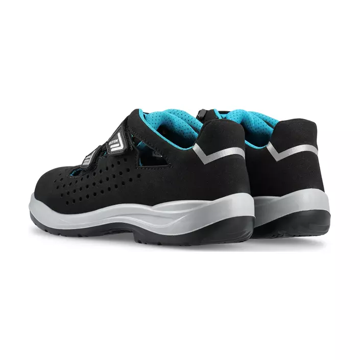 2nd quality product Elten Impulse Lady Aqua Easy safety sandals S1P, Black, large image number 5